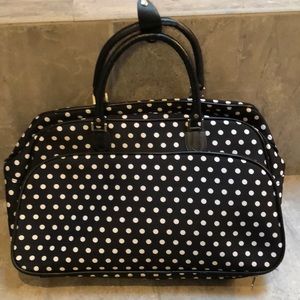 Polka Dot Duffle Bag